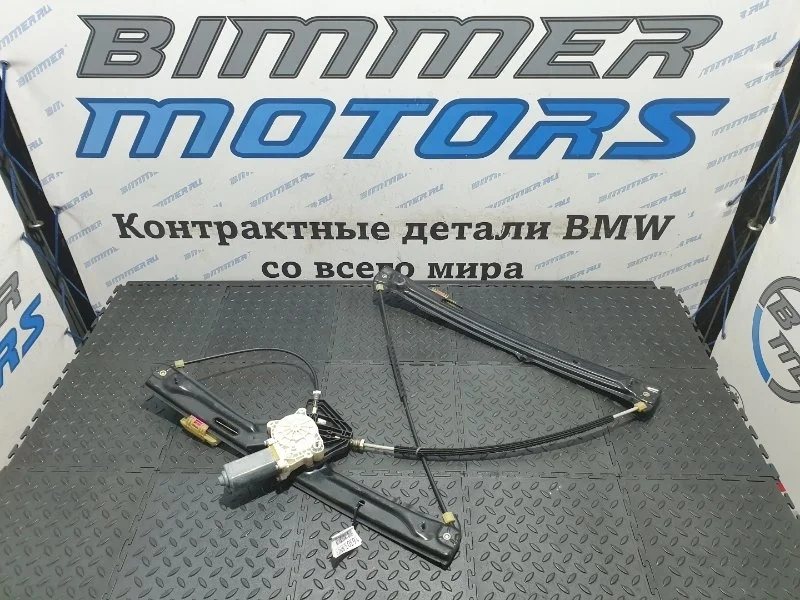 Стеклоподъемник Bmw X5 2014 51337286483 F15 N63B44B, передний левый
