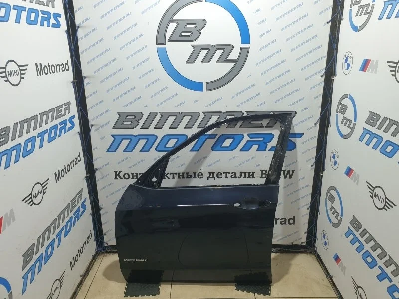 Дверь Bmw X5 2014 41517386737 F15 N63B44B, передняя левая