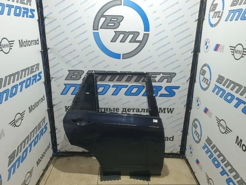 Дверь Bmw X5 2014 41517386739 F15 N63B44B, задняя правая