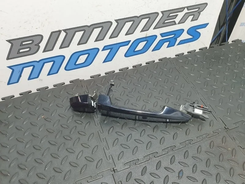 Ручка двери комфортный доступ Bmw X5 2014 51217433844 F15 N63B44B, задняя правая