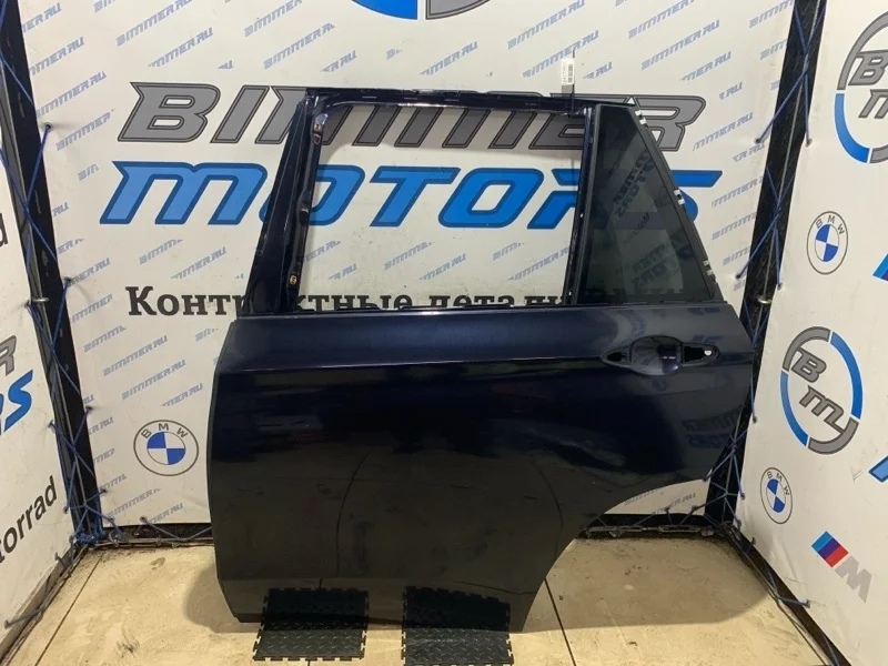 Дверь Bmw X5 2014 41517386739 F15 N63B44B, задняя левая