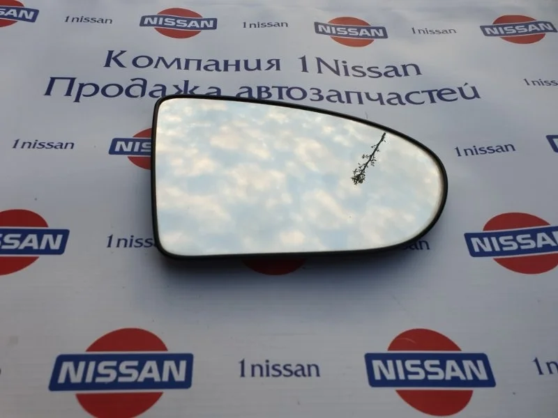 Зеркальный элемент Nissan Qashqai 2006-2013 96365JD01A J10 HR16DE, передний правый