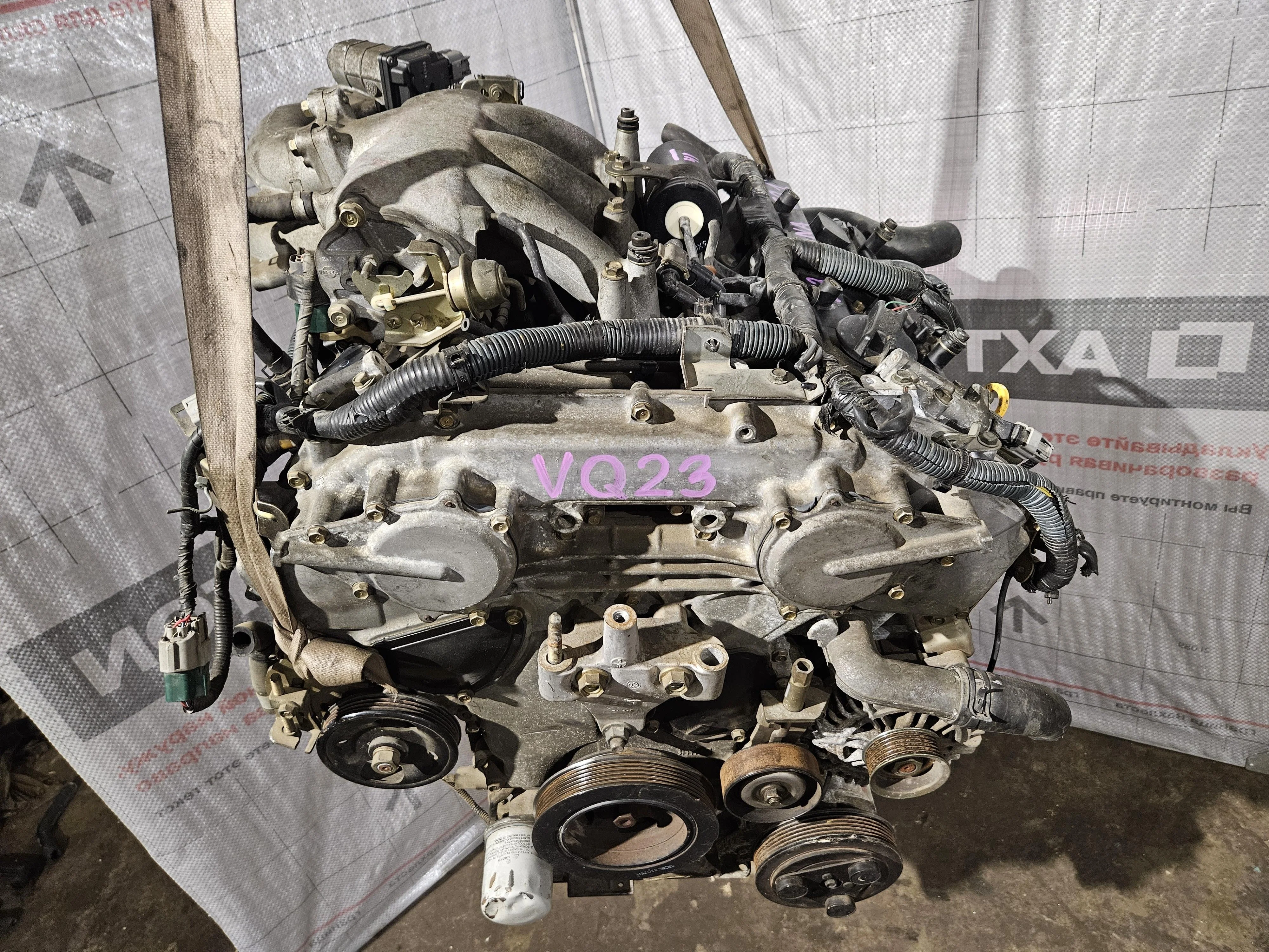Двигатель Nissan Teana J31 2.3 VQ23DE V6
