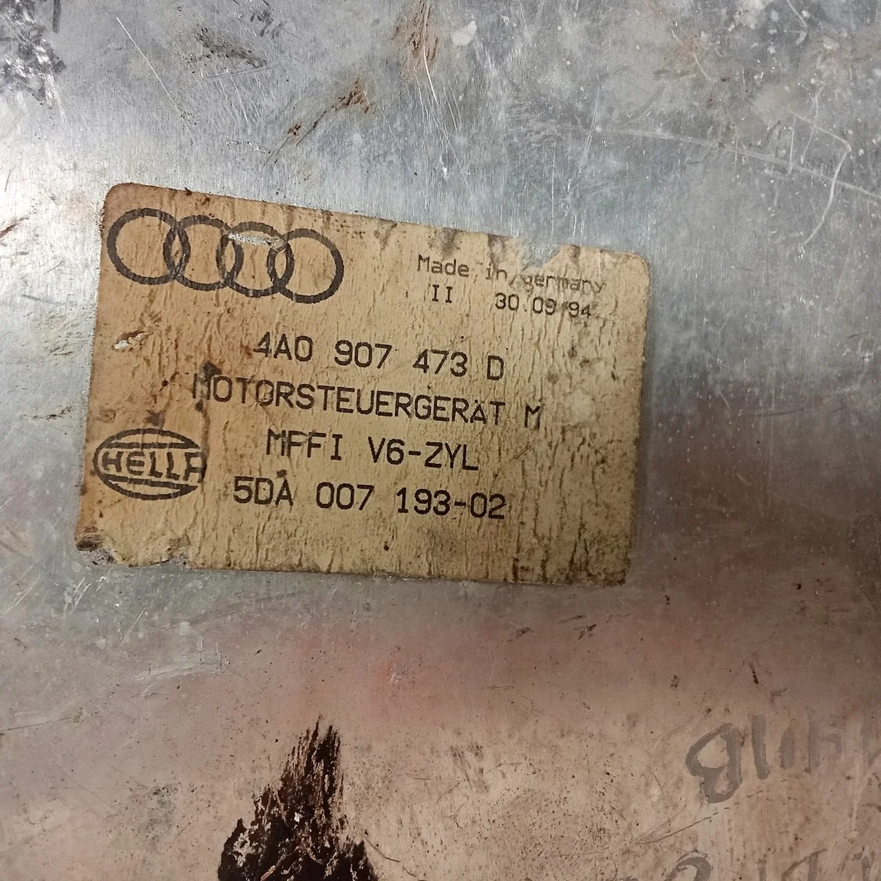 Блок управления двигателем Audi A4, Audi A6