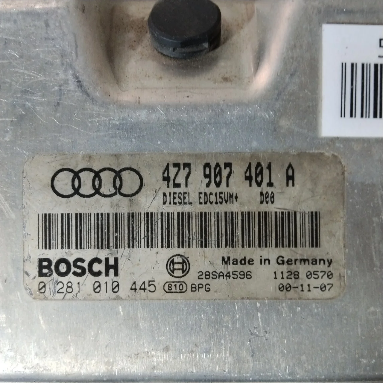 Блок управления двигателем Audi A6 Allroad C5
