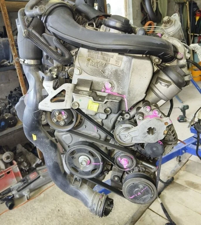 Двигатель Audi BLG BWK BMY