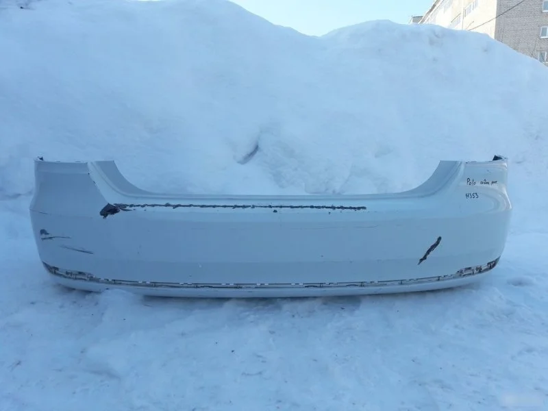 Бампер Volkswagen Polo 6RU807421D MK5, задний