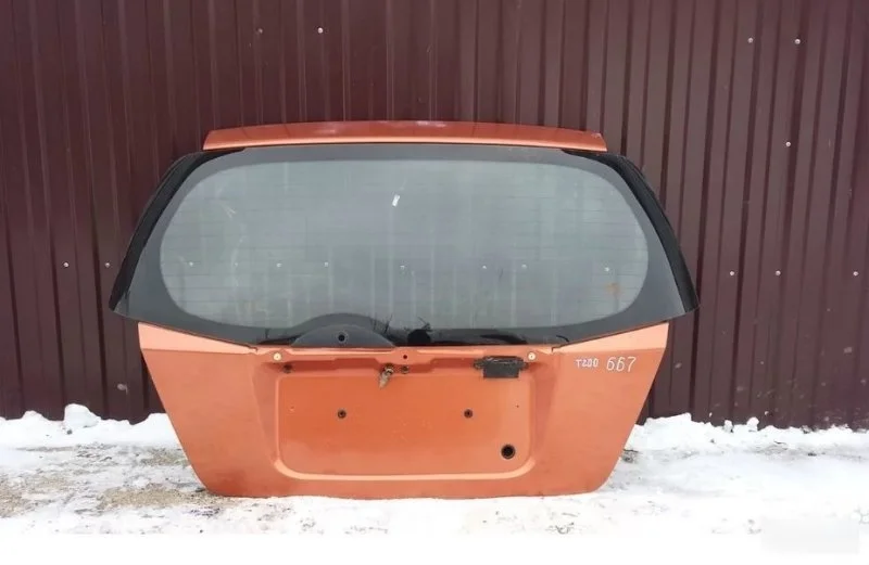 Крышка багажника Chevrolet Aveo 2007 96540837 T200 1.2 B12S1