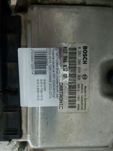 блок управления двс Porsche  M4850 955 Porsche cayenne M4850 955 022906032GF