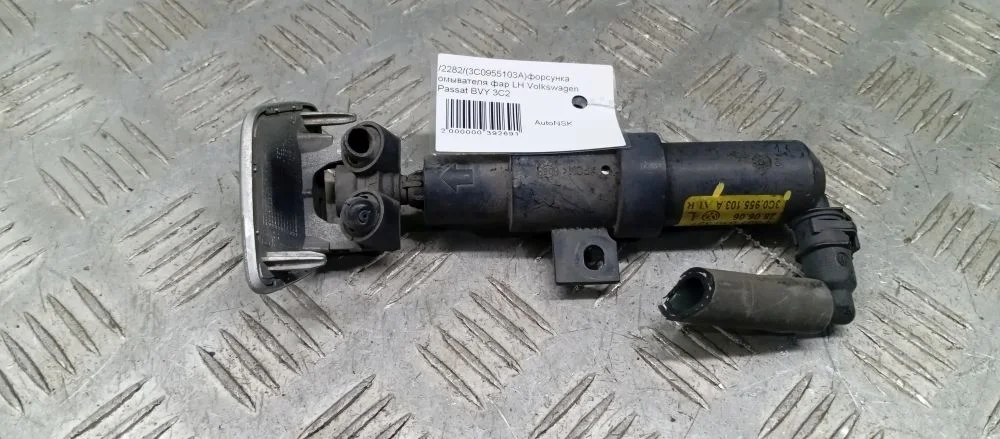 форсунка омывателя фар Volkswagen CCTA,BVY 3C2 Volkswagen Passat CCTA,BVY 3C2 3C0955103A,1307030327