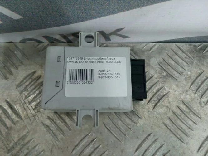 блок иммобилайзера  Bmw M47D20,M54B25,M54B30,N46B20,306S3 E53,E83 Bmw X5,X3 M47D20,M54B25,M54B30,N46B20,306S3 E53,E83 61356905667,61356905666