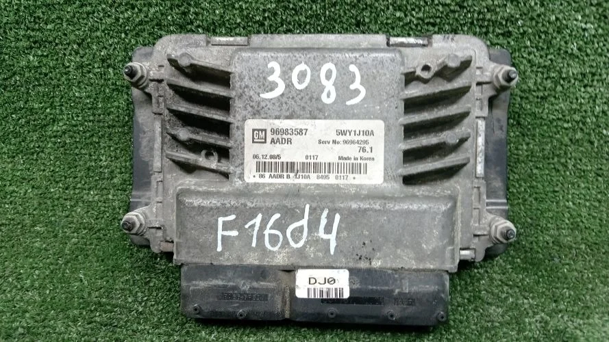 блок управления двс Chevrolet F16D4 J300 Chevrolet Cruze F16D4 J300 96983587