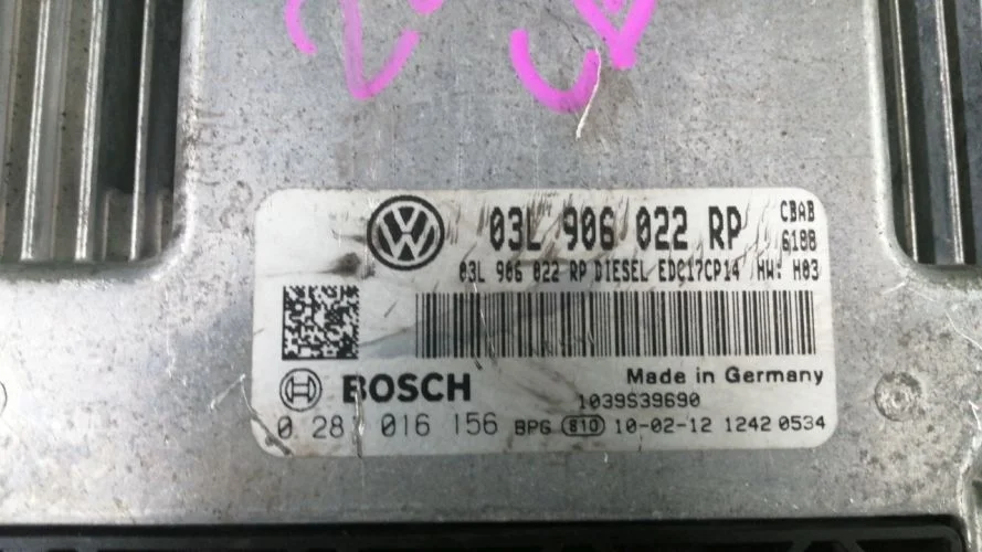 блок управления двс Volkswagen CBAB 5N1 Volkswagen tiguan CBAB 5N1 03L906022RP,03L906022