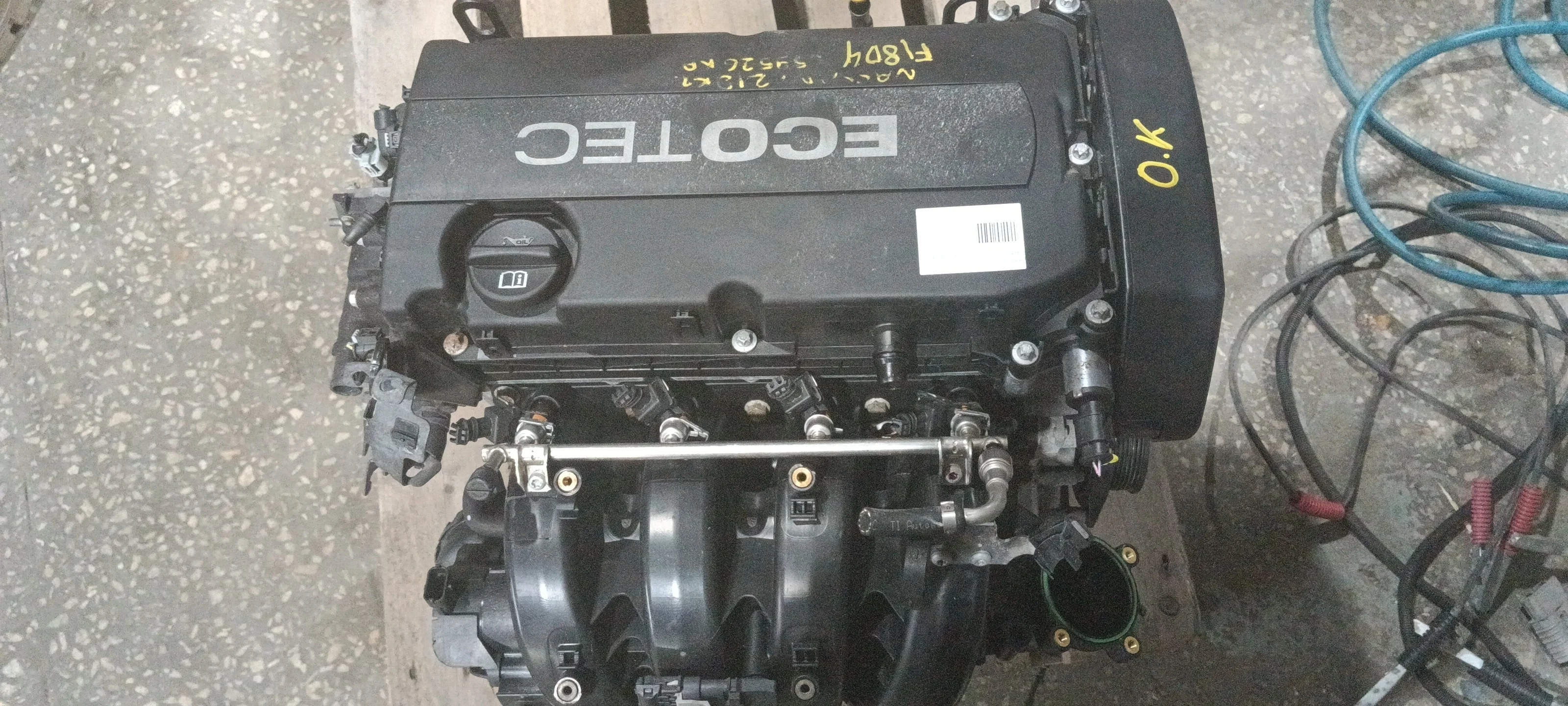 двигатель Chevrolet  F18D4 J300 Chevrolet Cruze F18D4 J300 25197209