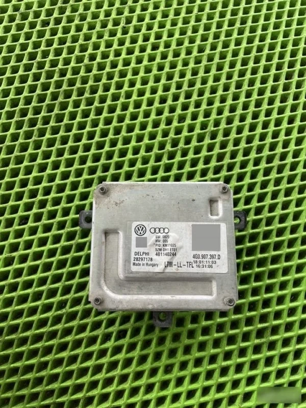 Блок розжига ксенона Audi A6 2011-2014 4G0907397 C7