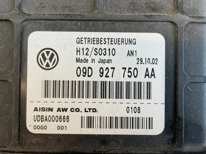 Блок управления АКПП Porsche Cayenne 09D927750AA 955