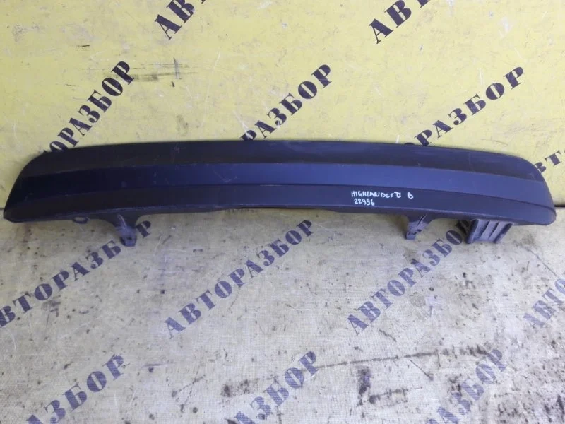 Накладка заднего бампера Toyota Highlander 2 2007-2013 5216948040