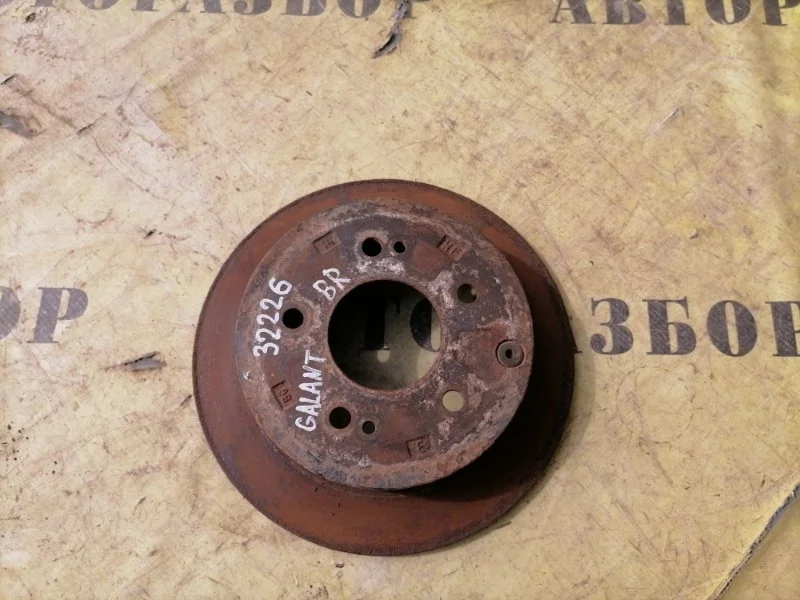 Диск тормозной задний Mitsubishi Galant 9 (Dj Dm) 2003-2012 2008 4615A110 2.4 4G69 158 Л/С