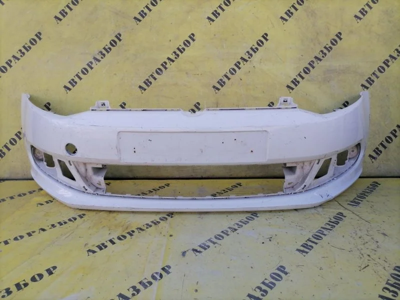 Бампер передний Volkswagen Polo 2009-2020 6RU807221