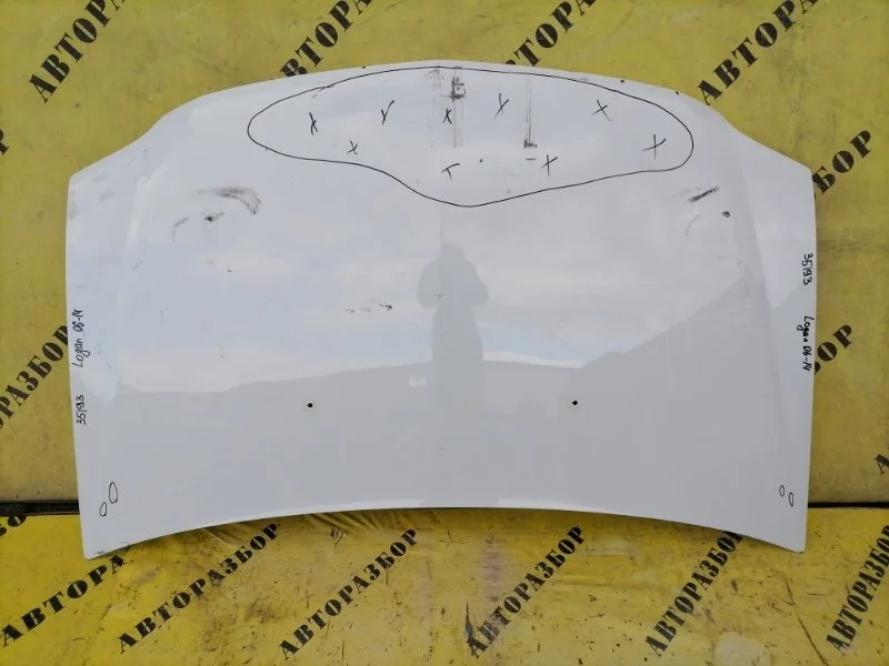 Капот Renault Logan 2005-2014 6001546685