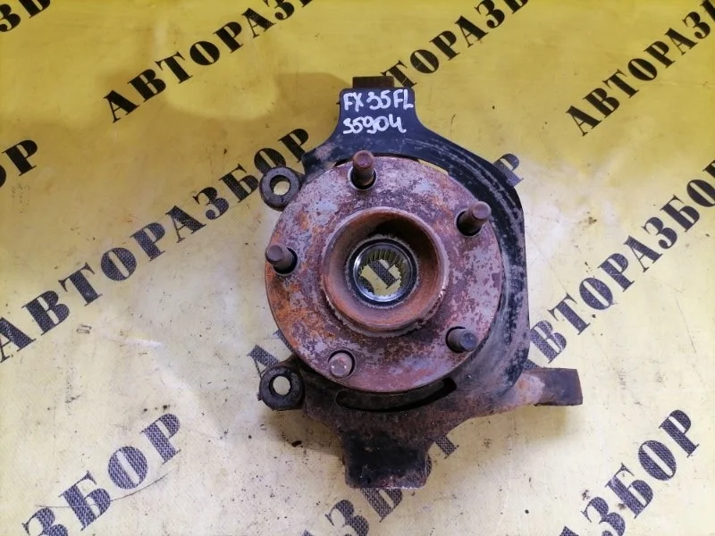 Кулак поворотный передний левый Infiniti Infiniti Fx35/45 (S50) 2003-2007 2006 40015CG000 3.5 VQ35DE 280 Л/С