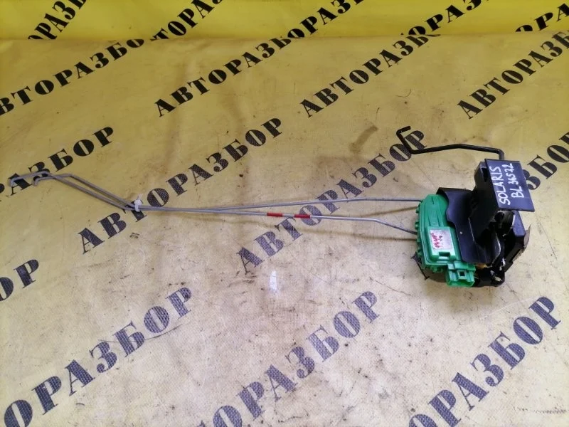 Замок двери задней левой Hyundai Solaris 2010-2017 2015 814101R020 СЕДАН 1.4 G4FA 107Л/С