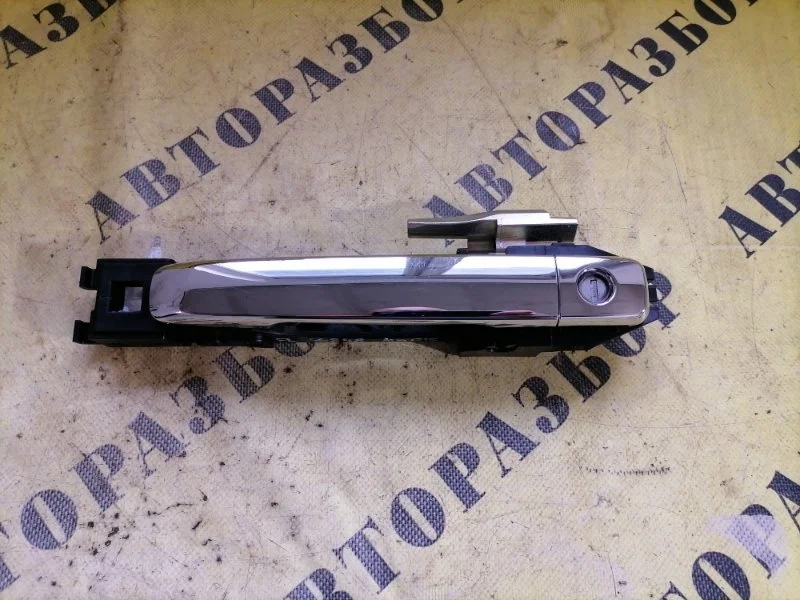 Ручка двери передней левой наружняя Nissan Almera (G15) 2013-2018 2016 806404AA0B СЕДАН 1.6 K4M 102Л/С