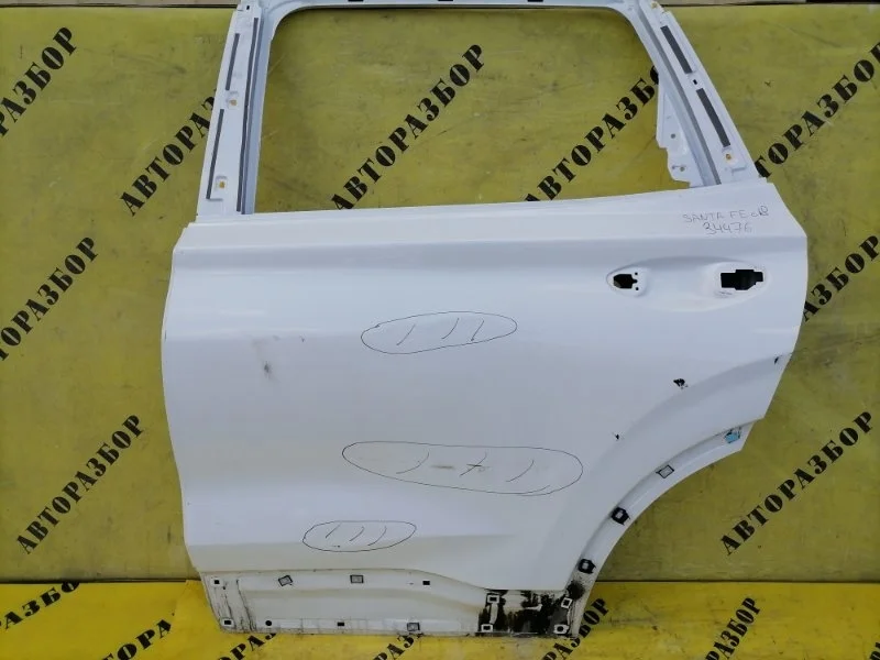 Дверь задняя левая Hyundai Santa Fe 2018-H.b. 77003S1000
