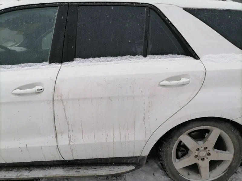 Дверь задняя левая Mercedes-Benz W166 M-Class 2011-2015 2014 A1667300105 3.0 249 Л/С OM642.826 ДИЗЕЛЬ