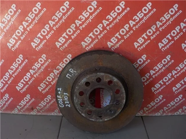 Тормозной диск Volkswagen Golf 2008 1K0615301AK PLUS BSE707066, передний правый