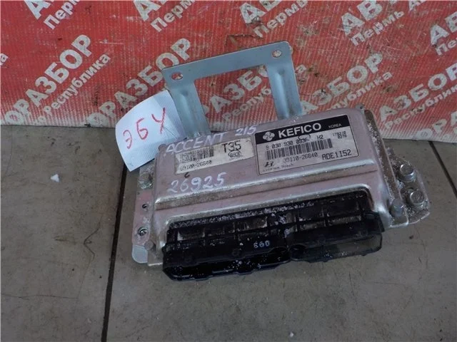 Электронный блок управления Hyundai Accent 2008 3911026640 2 G4EC-G