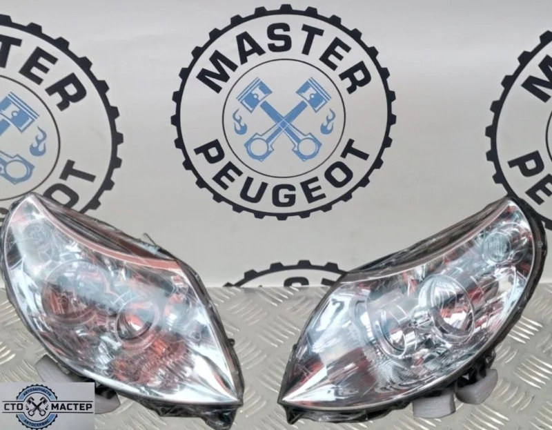 Фары передние пара Peugeot Boxer
