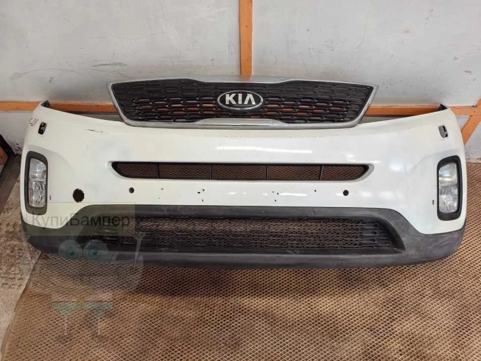 KIA Sorento II 12-15 Бампер передний в сборе б/у 17032302B (865112P500)