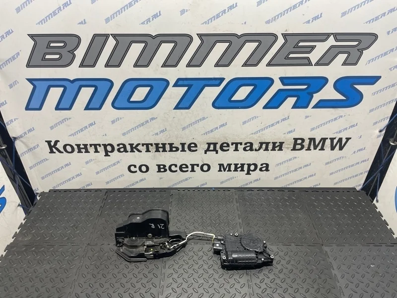 Замок с доводчиком Bmw 750Li 2013 51217185692 F02 N63B44B, передний правый
