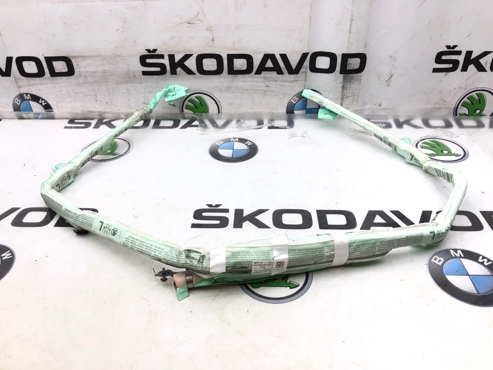 Подушка безопасности потолка шторка Skoda Octavia 2014 5E0880741 A7 (5E), левая