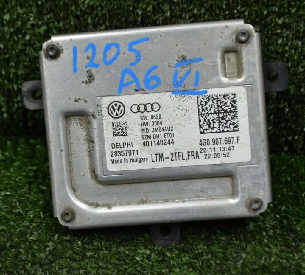 Блок управления фарой Audi / VW A6 IV, LED 4G0907697F
