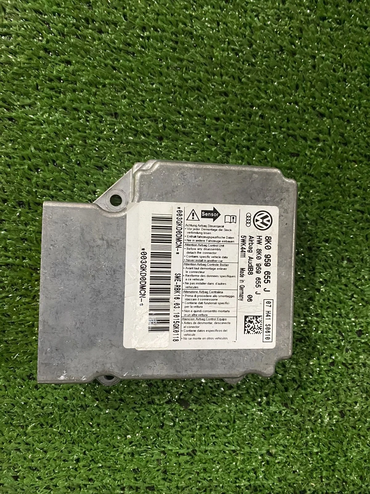 Блок управления AIR BAG 8K0959655J Audi A4 B8 8K CDH 2WD B8 (2007—2011) 8K0959655J