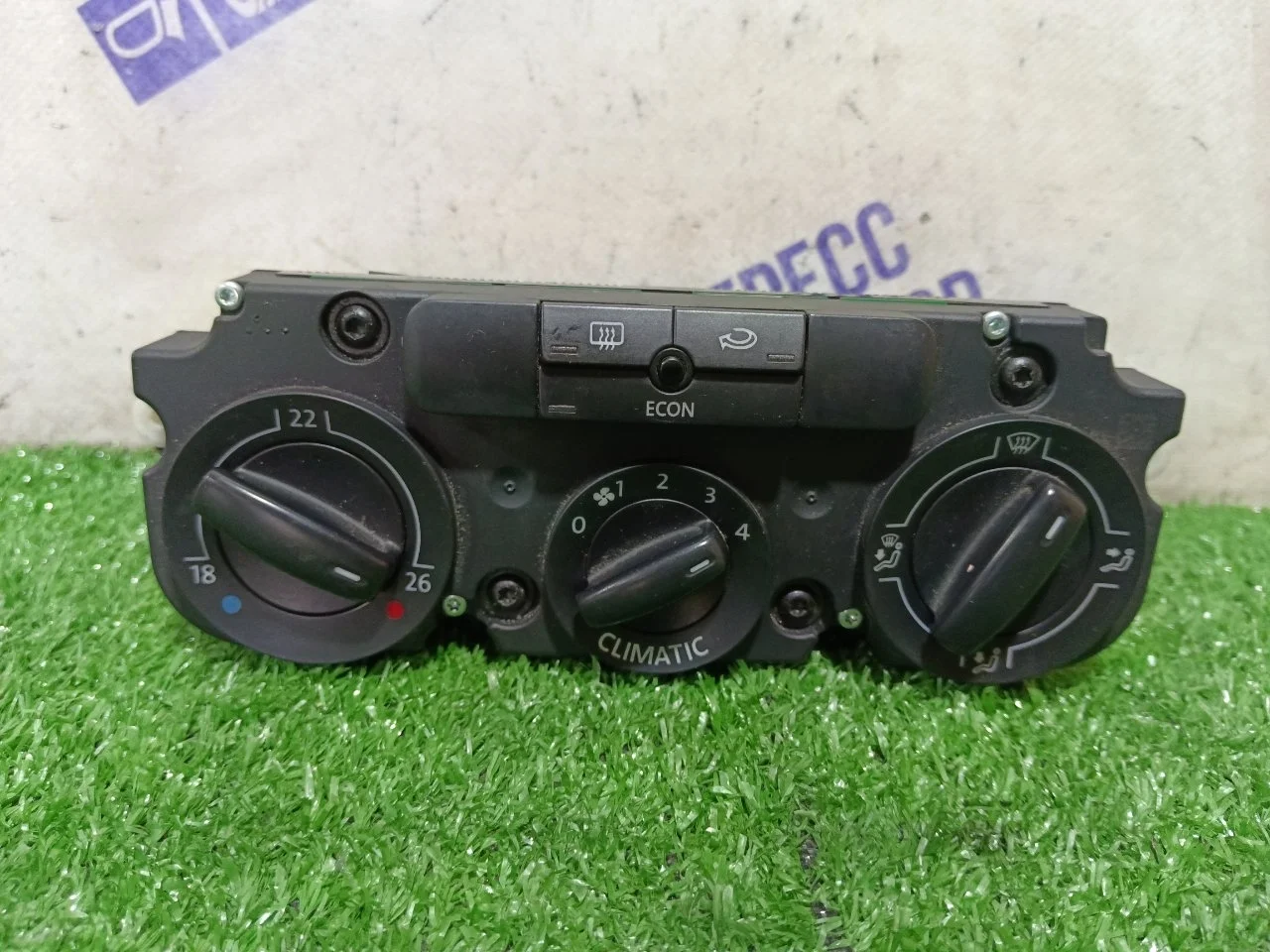 Блок управления климат-контролем Volkswagen Passat B6 2006 3C0907044AH СЕДАН 1.9 ДИЗЕЛЬ BXE