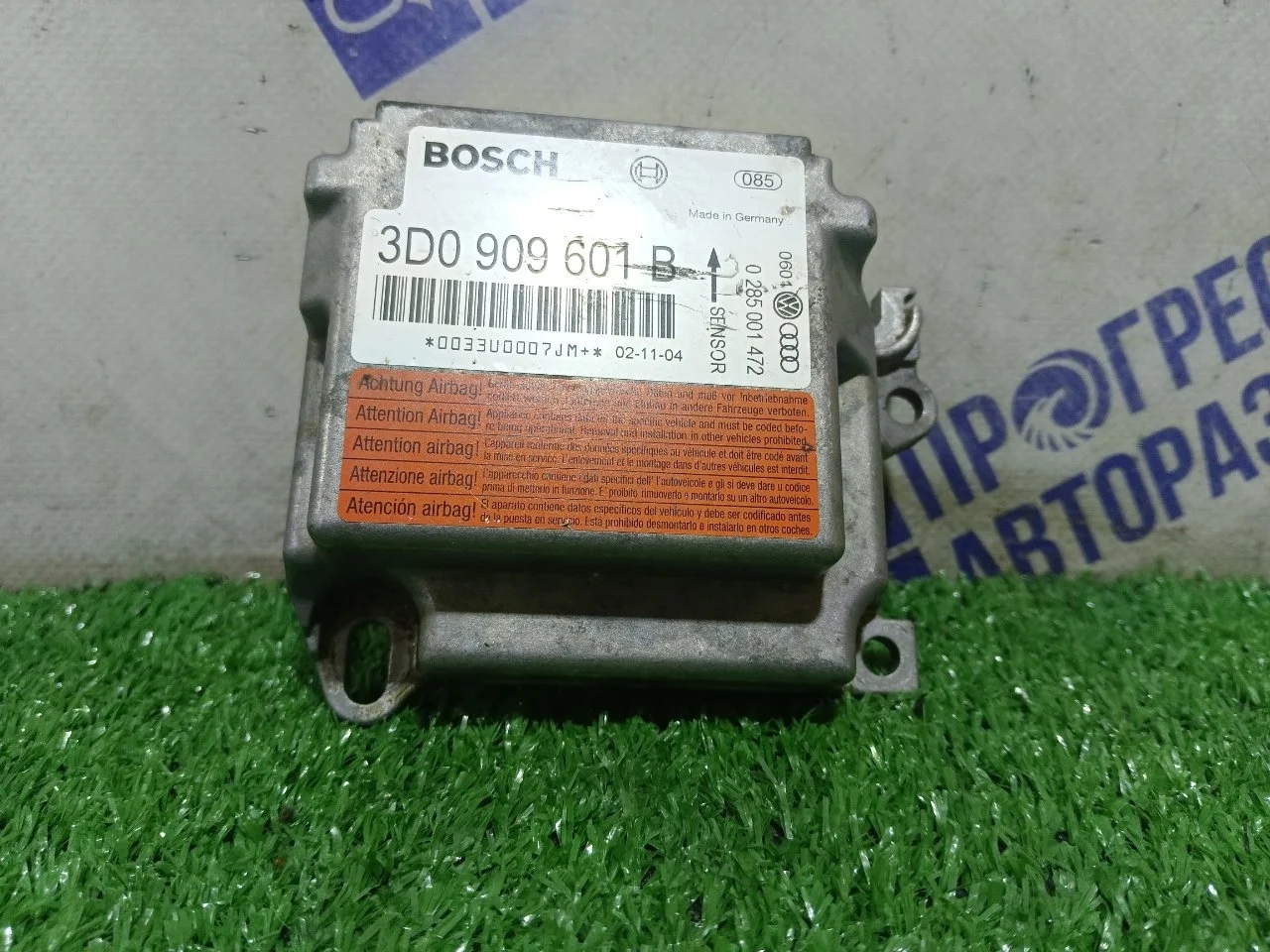 Блок управления airbag Volkswagen Touareg 2002 3D0909601B КРОССОВЕР 3.2 V6 БЕНЗИН