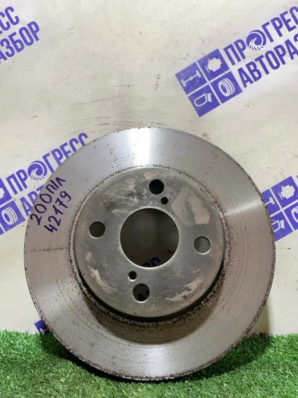 Тормозной диск Toyota Corolla 2004 4351202070 УНИВЕРСАЛ 1.6 3ZZFE, передний левый