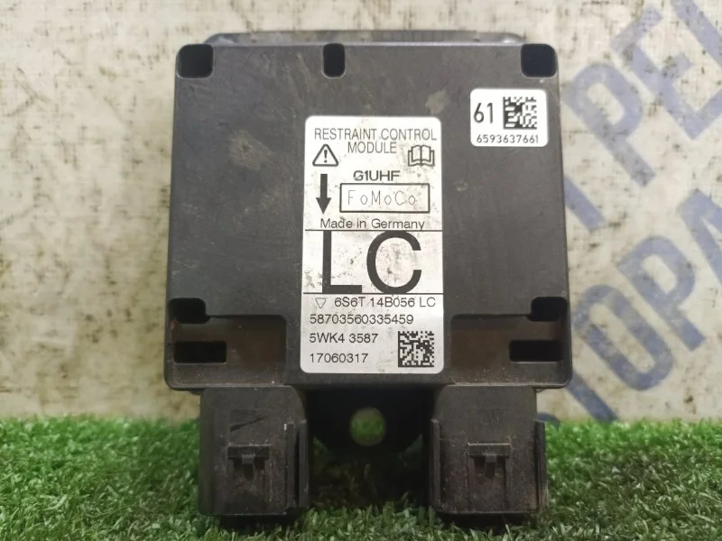 Блок управления подушками безопасности (SRS) (AIRBAG) Ford Fusion 2006 6S6T14B056LC ХЭТЧБЕК 1.4 FXJA