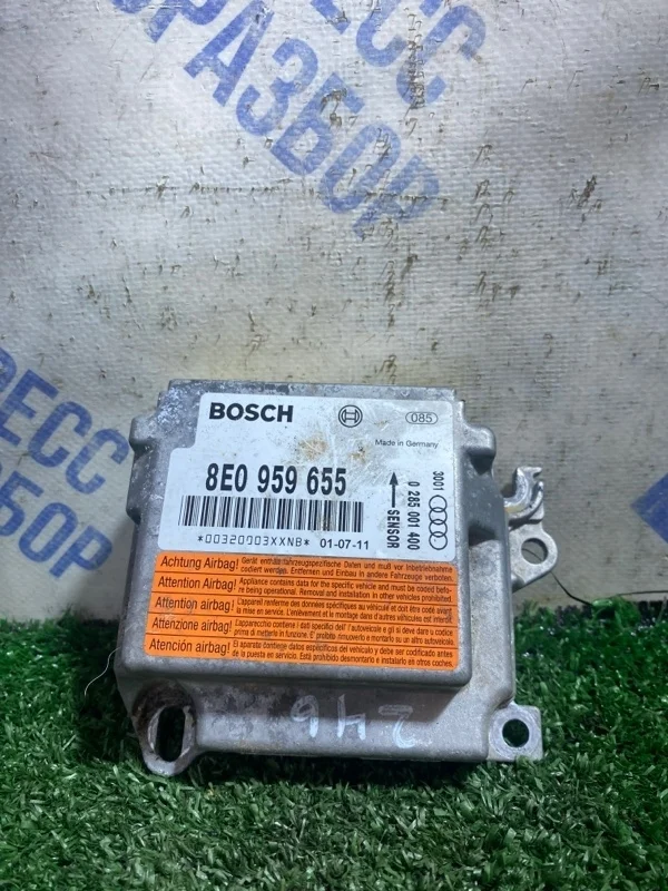 Блок управления airbag Audi A4 B6 2001 8E0959655 СЕДАН 2.0 ALT