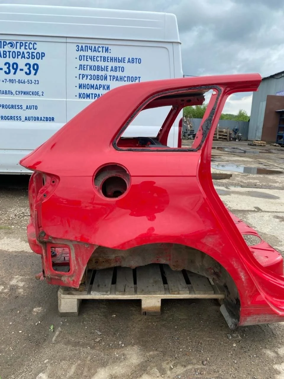 Крыло Audi A3 2007 8P4809838 ХЭТЧБЕК 2.0 BVZ, заднее правое