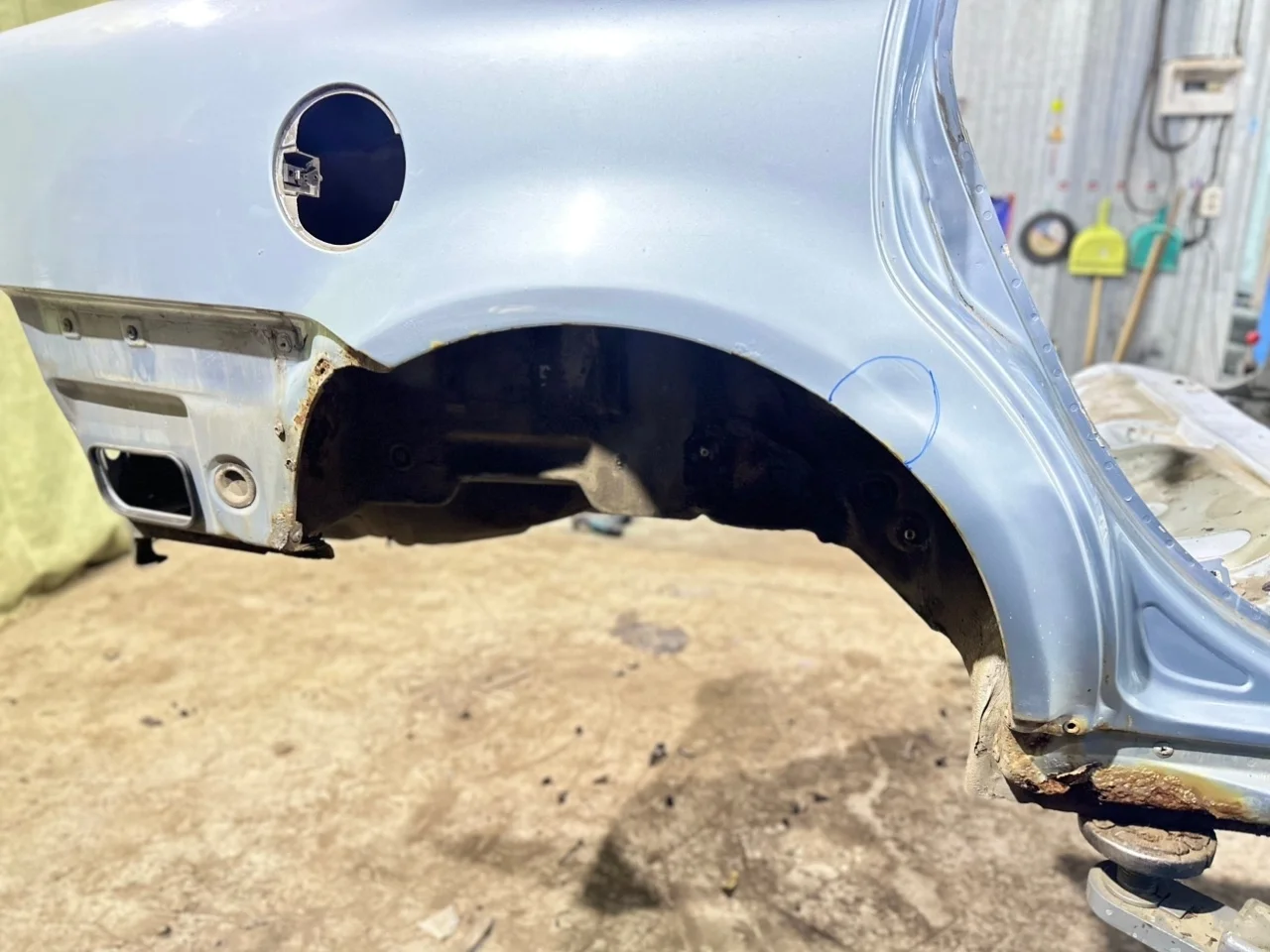 Крыло Volkswagen Passat B5 2001 3B5809844B СЕДАН 1.8 AWM, заднее правое