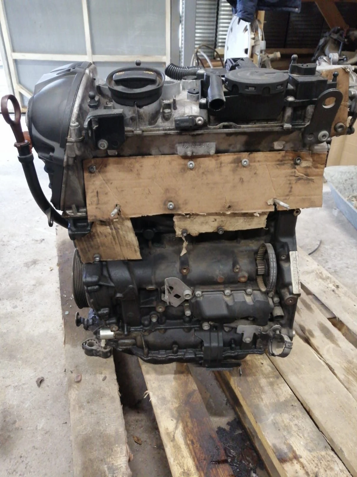 Двигатель 2.0 CCZ Audi/ Volkswagen Passat CC B6 (2008—2012) 358