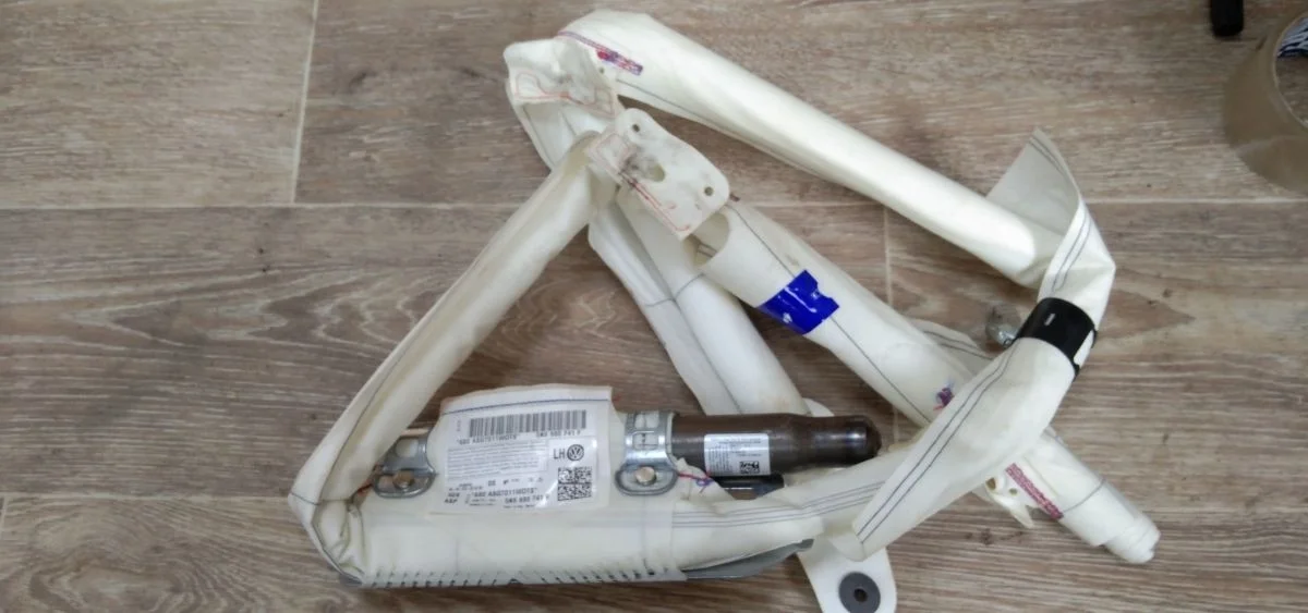 Подушка безопасности боковая (шторка) Volkswagen Golf Mk6 (2008—2012) Golf Mk6 (2008—2012) 5K1