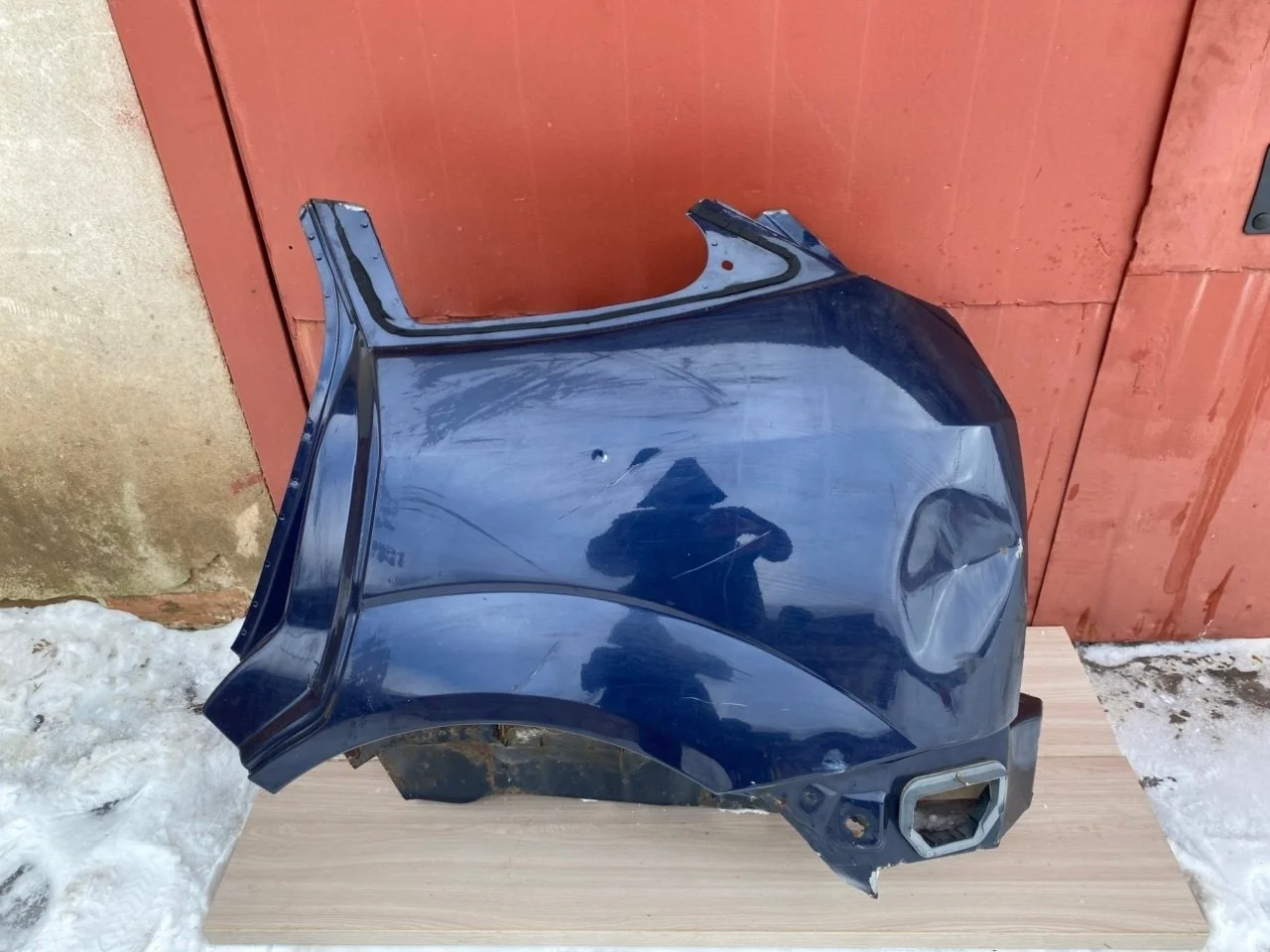 Крыло Ford Focus 1 2004 1346789 DAW, заднее левое
