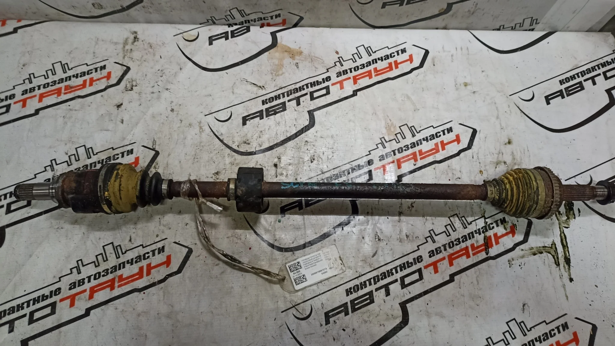 ПРИВОД TOYOTA 1SZ-FE ECHO PLATZ VITZ YARIS SCP10 SCP11 ПЕРЕДНИЙ ПРАВЫЙ АТМ МТМ ABS 2WD 4341052040 D2202