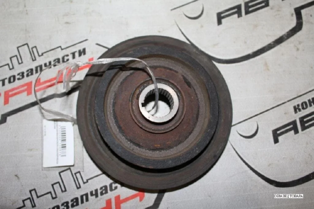 ШКИВ КОЛЕНВАЛА HONDA J25A J30A J32A J35A AVANCIER INSPIRE LAGREAT MR-V ODYSSEY SABER RA5 RA8 RA9 RL1 TA3 TA4 UA4 UA5 YF1 2 РЕМНЯ 13810P8AA01