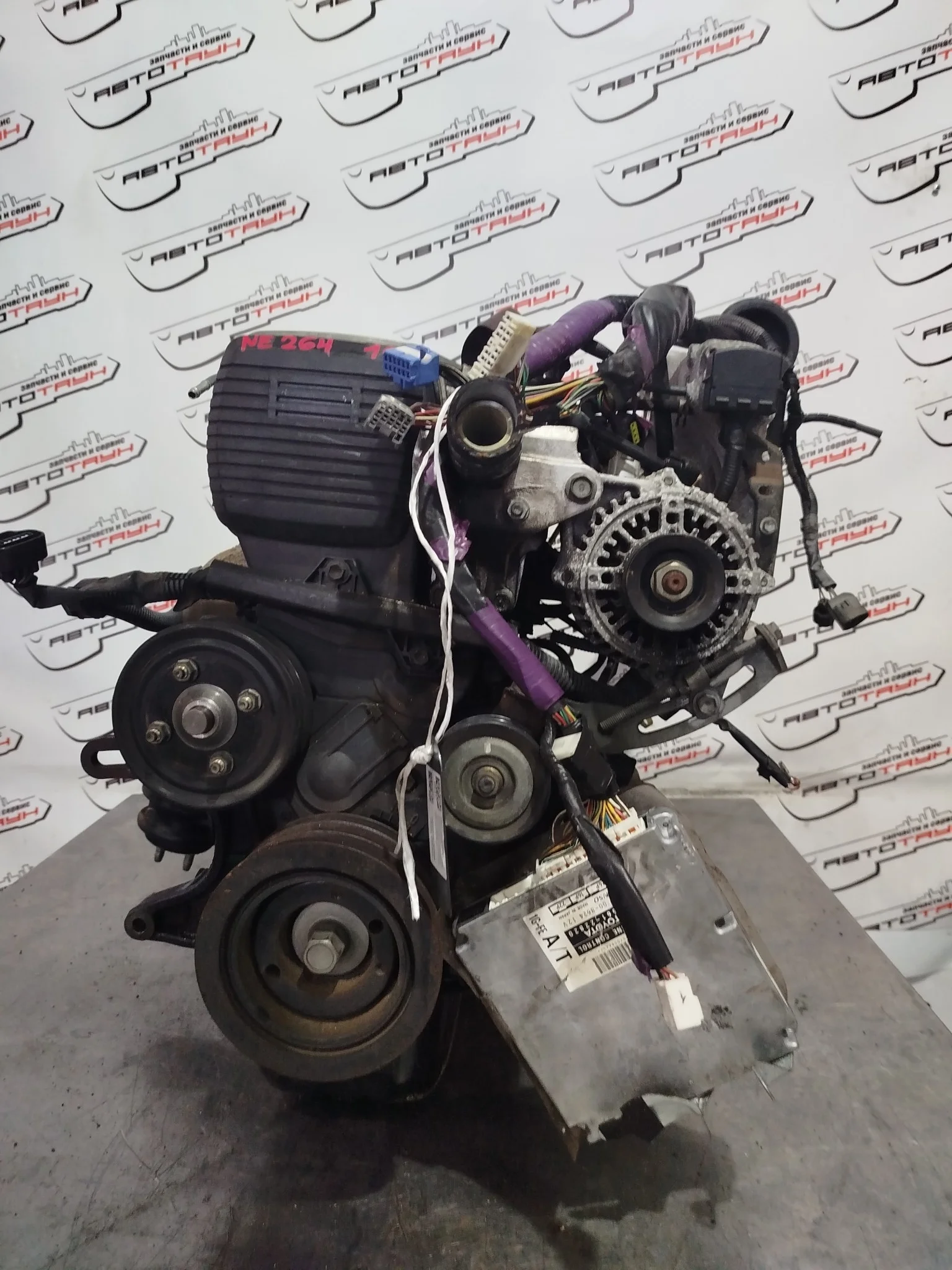 Двигатель TOYOTA 1G-FE CHASER CRESTA CROWN MARK II GS141 GS151 GS151H GX100 GX90 ТРАМБЛЕРНЫЙ 2WD 1900070300 NE264-6597805